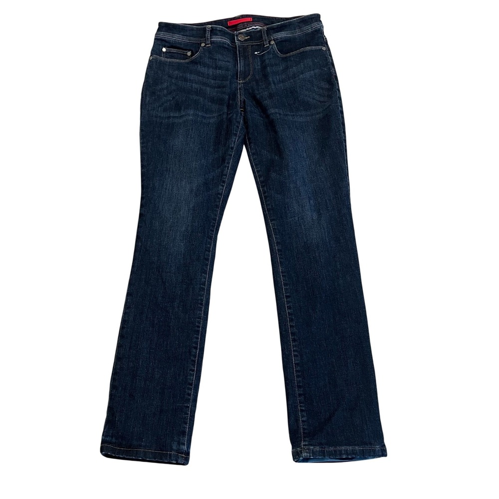L.L. Bean women's Flannel lined jeans plaid‎ ID500694 dark wash NWOT women's 10